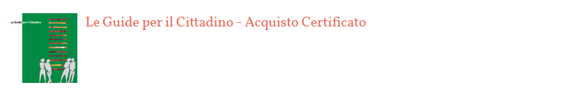 acquisto certificato